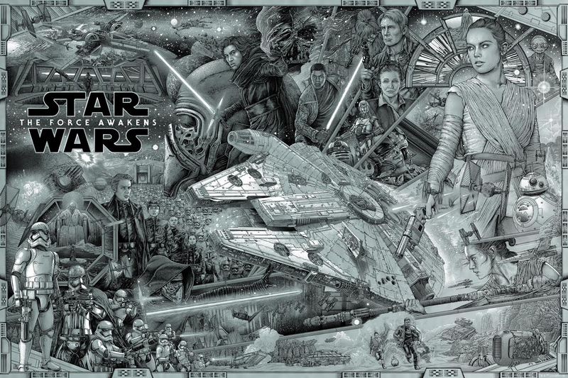 Illustration for article titled Star Wars, Batman, Rick & Morty, and More Lead an Insane Lineup of Exclusive New York Comic-Con Art